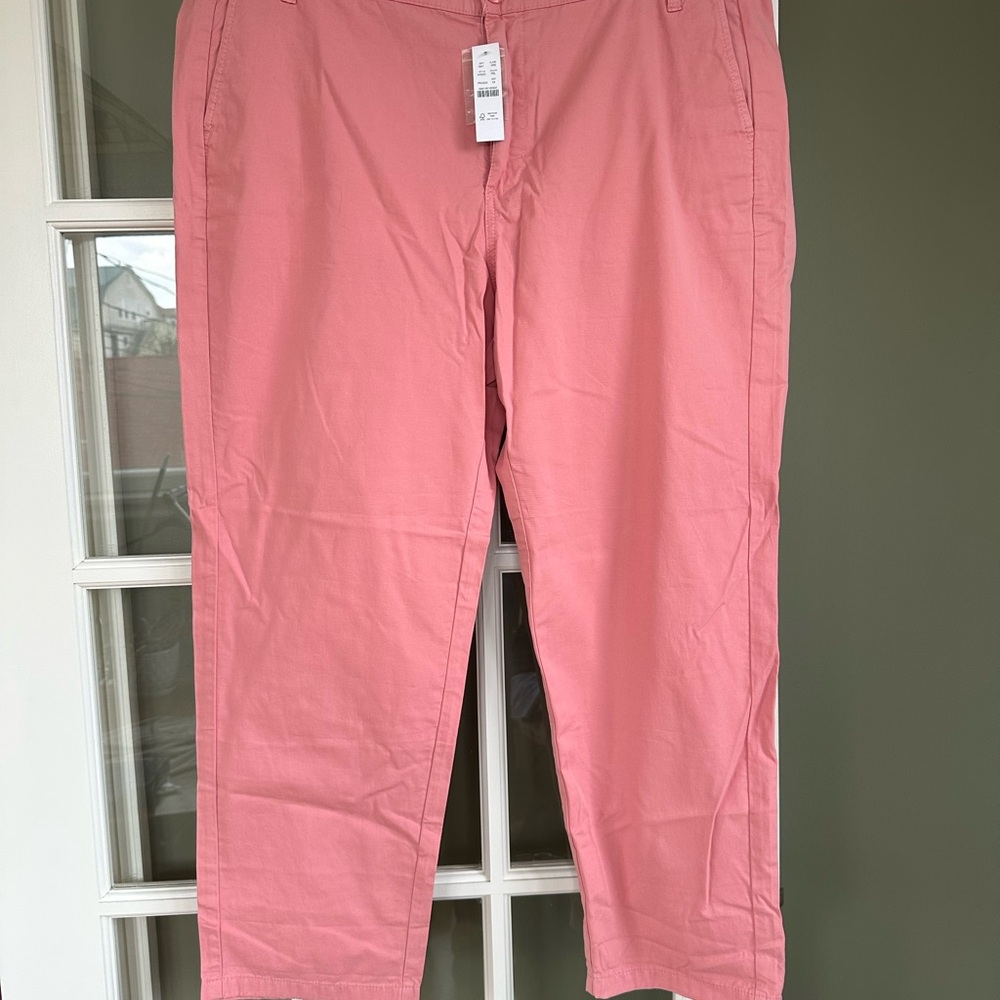J. Crew Pink/Salmon Colored Pants